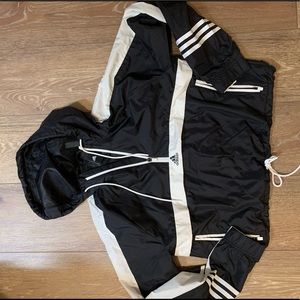 Adidas cropped hoodie